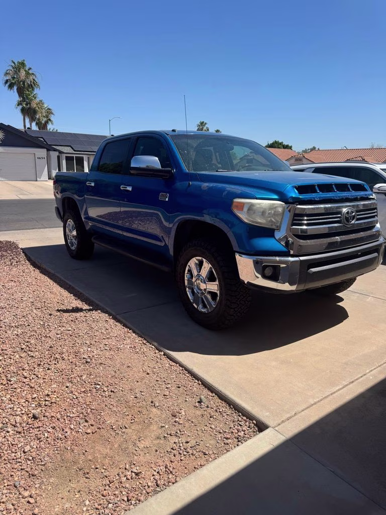 2016 Blazing Blue Toyota Tundra 1794 4X4 Truck
