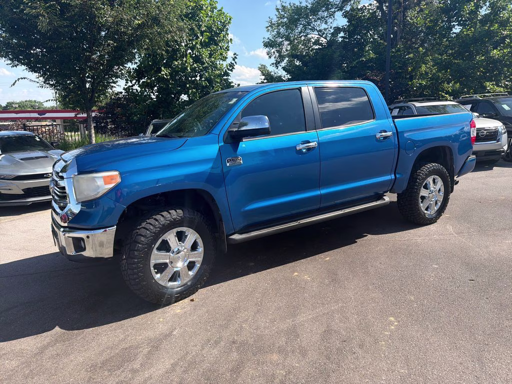 2016 Blazing Blue Toyota Tundra 1794 4X4 Truck