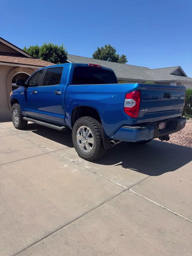 2016 Blazing Blue Toyota Tundra 1794 4X4 Truck
