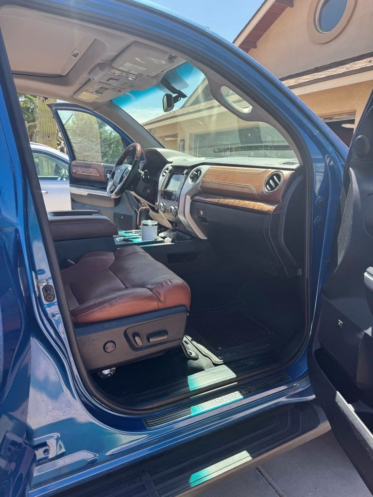 2016 Blazing Blue Toyota Tundra 1794 4X4 Truck
