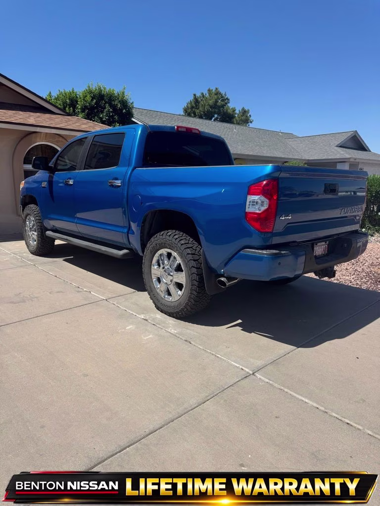 2016 Blazing Blue Toyota Tundra 1794 4X4 Truck