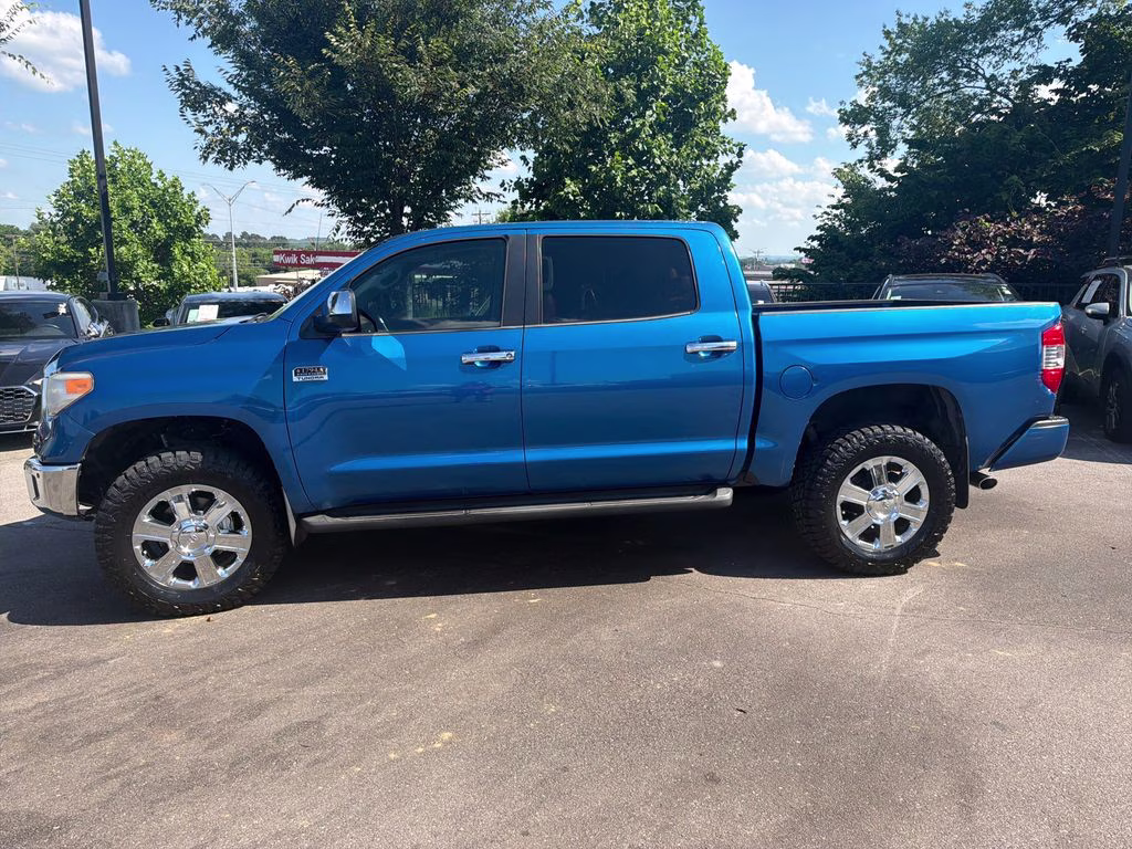 2016 Blazing Blue Toyota Tundra 1794 4X4 Truck