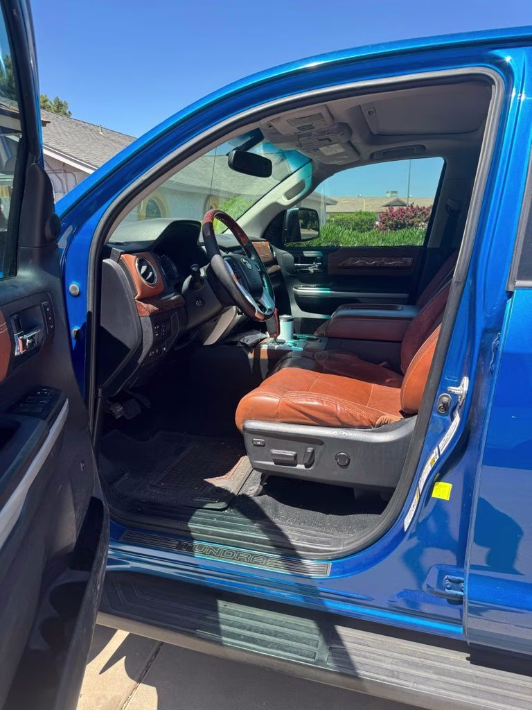 2016 Blazing Blue Toyota Tundra 1794 4X4 Truck