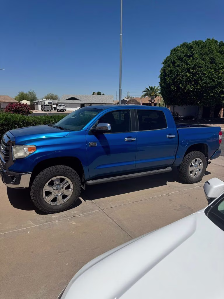 2016 Blazing Blue Toyota Tundra 1794 4X4 Truck