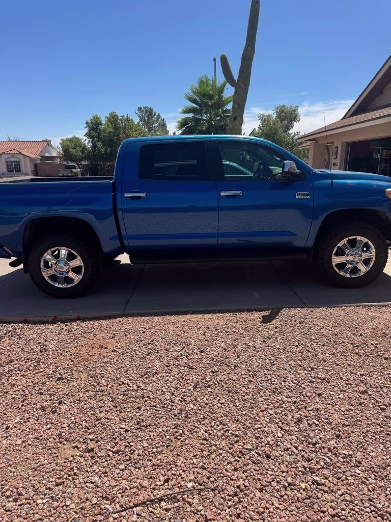 2016 Blazing Blue Toyota Tundra 1794 4X4 Truck