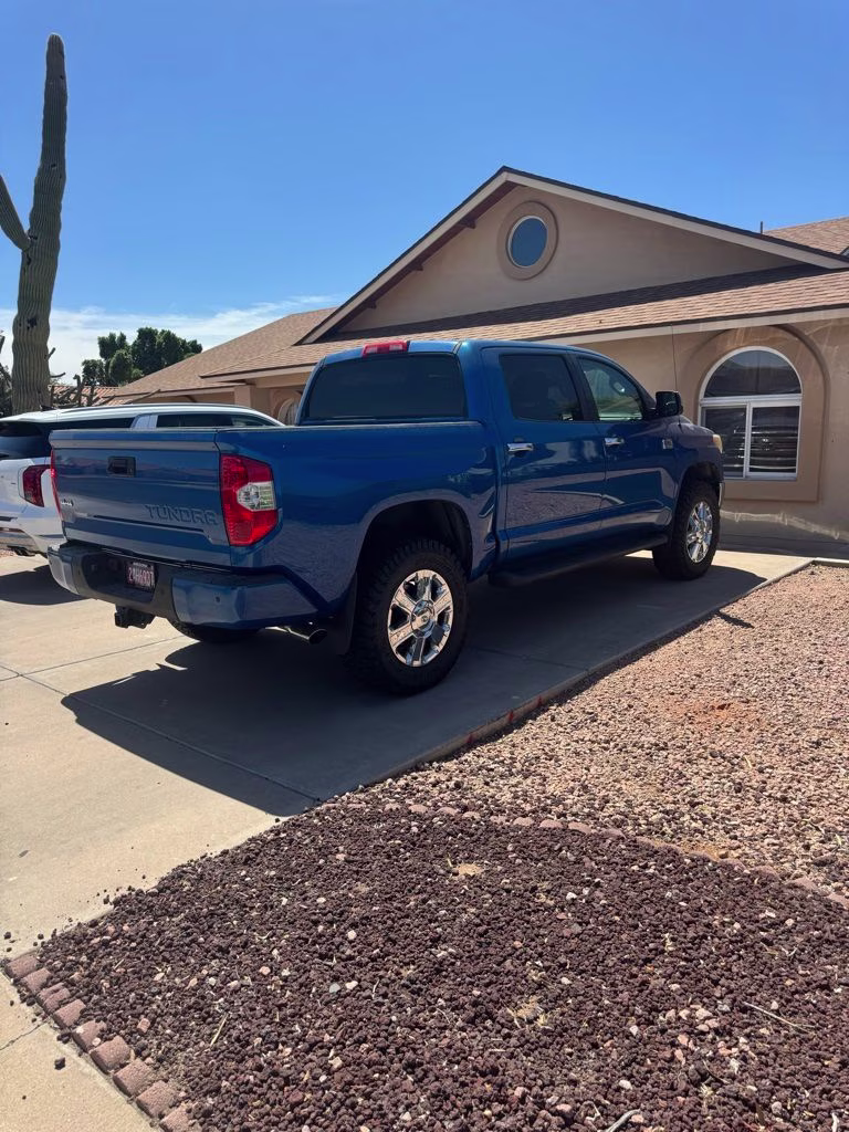 2016 Blazing Blue Toyota Tundra 1794 4X4 Truck