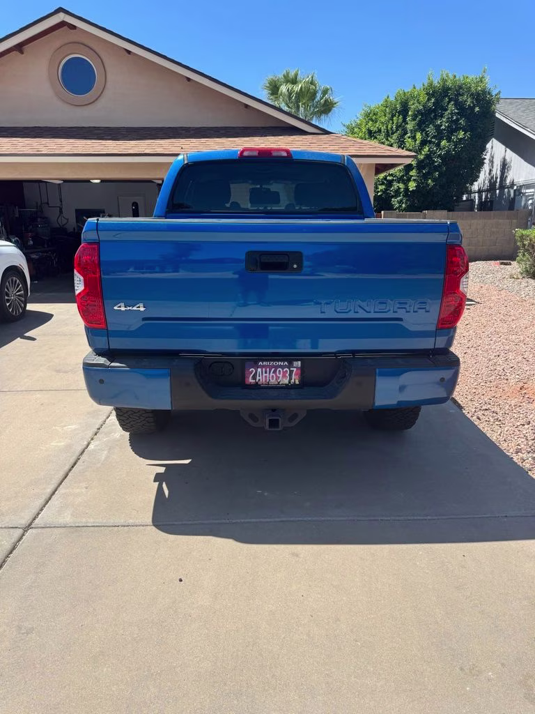 2016 Blazing Blue Toyota Tundra 1794 4X4 Truck