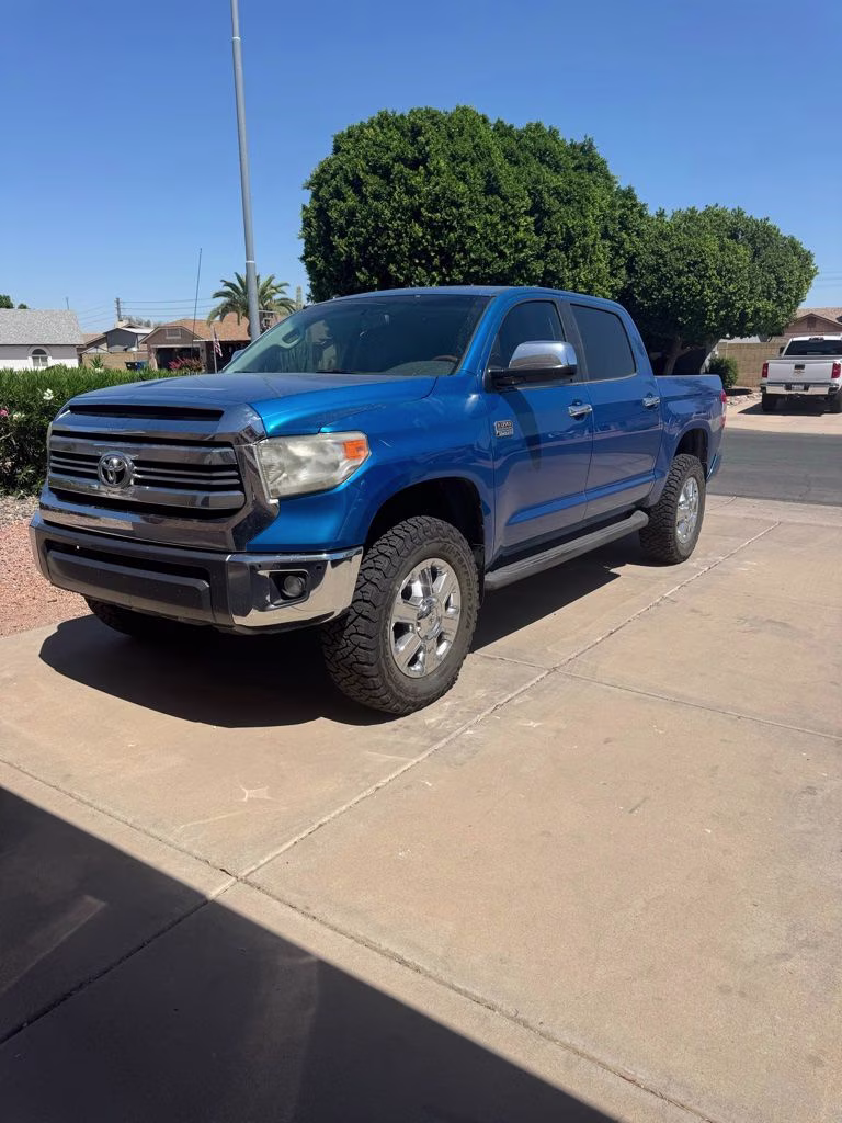 2016 Blazing Blue Toyota Tundra 1794 4X4 Truck