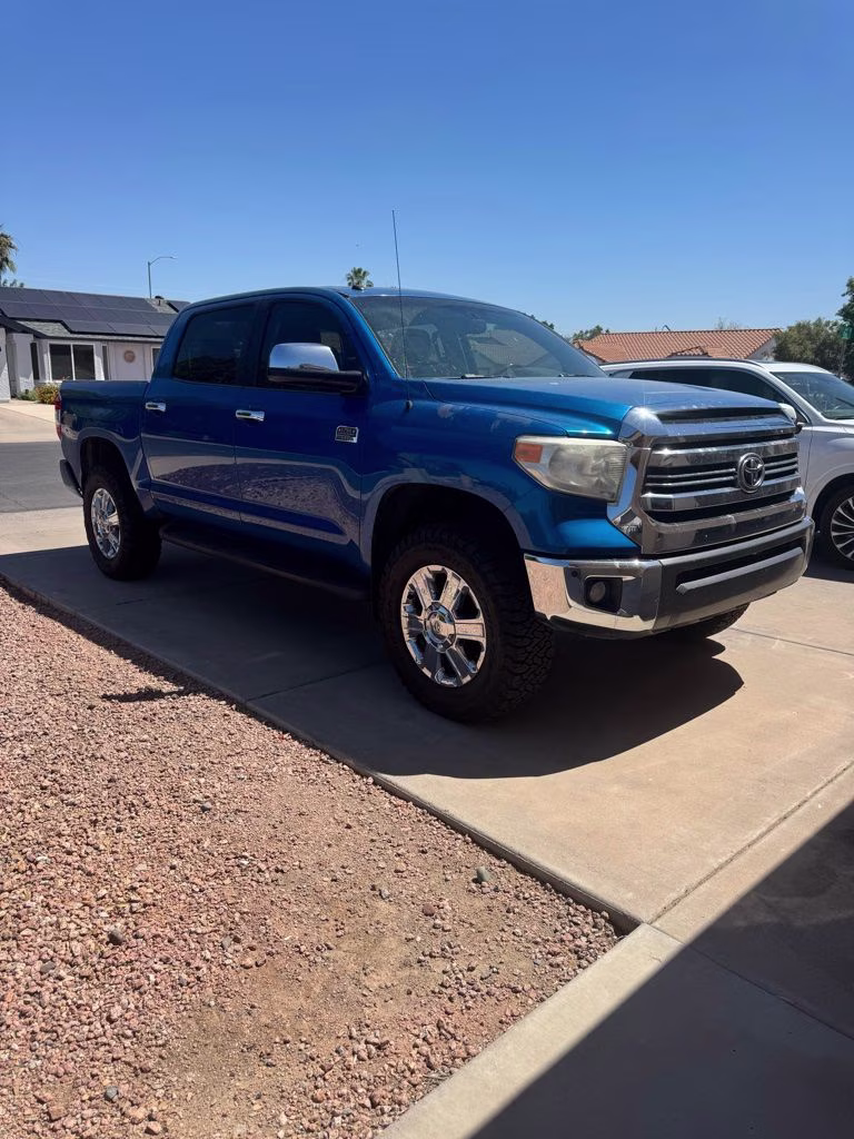 2016 Blazing Blue Toyota Tundra 1794 4X4 Truck
