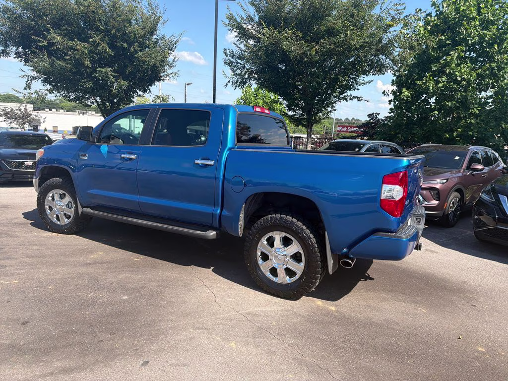 2016 Blazing Blue Toyota Tundra 1794 4X4 Truck