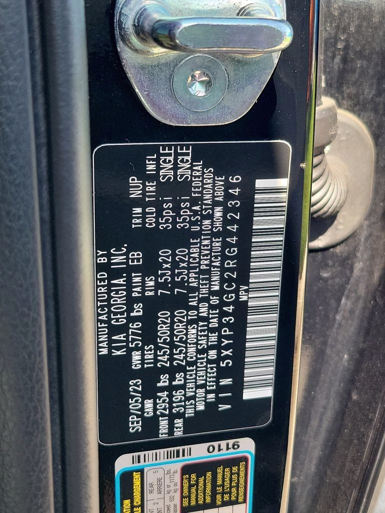 2024 Ebony Black Kia Telluride EX FWD SUV