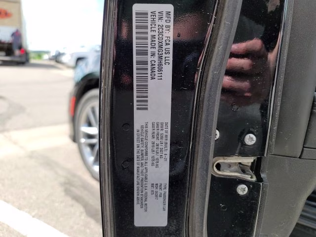 2021 Pitch Black Clearcoat Dodge Charger GT AWD Sedan