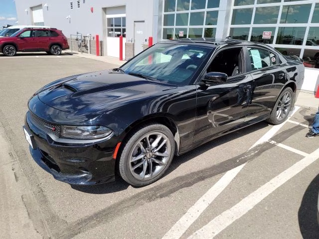2021 Pitch Black Clearcoat Dodge Charger GT AWD Sedan