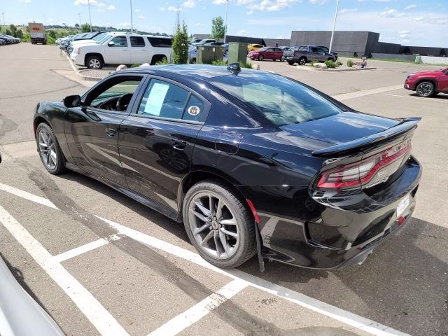 2021 Pitch Black Clearcoat Dodge Charger GT AWD Sedan