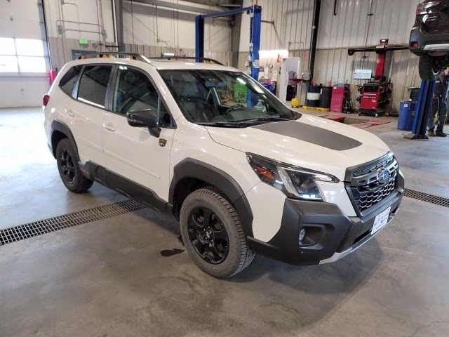 2022 Crystal White Pearl Subaru Forester Wilderness AWD SUV