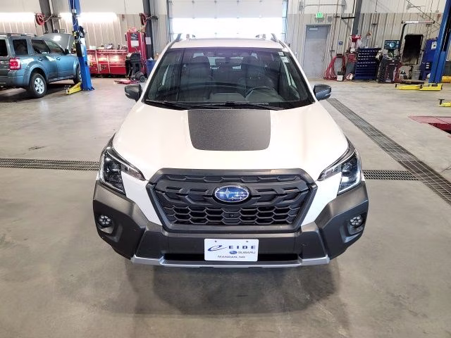 2022 Crystal White Pearl Subaru Forester Wilderness AWD SUV