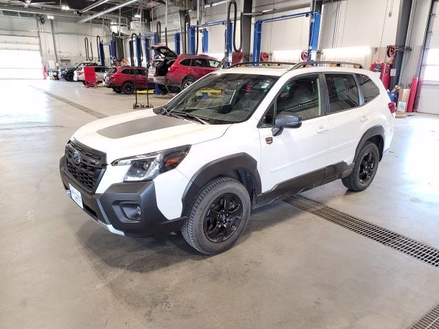 2022 Crystal White Pearl Subaru Forester Wilderness AWD SUV