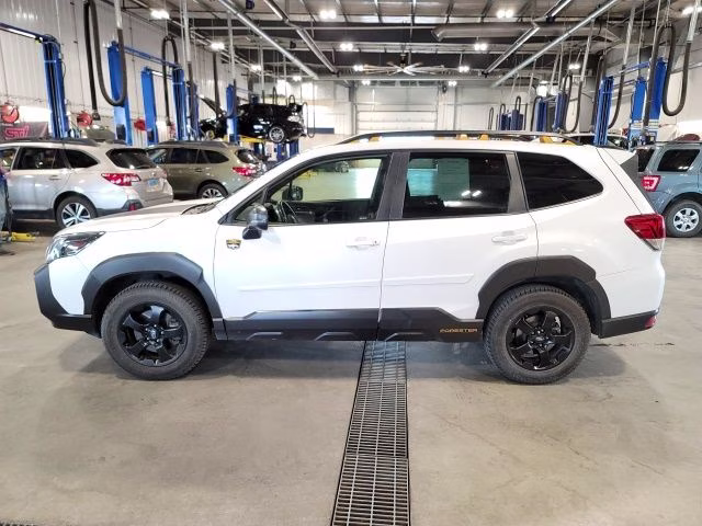 2022 Crystal White Pearl Subaru Forester Wilderness AWD SUV