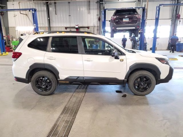 2022 Crystal White Pearl Subaru Forester Wilderness AWD SUV
