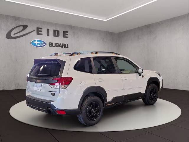 2022 Crystal White Pearl Subaru Forester Wilderness AWD SUV