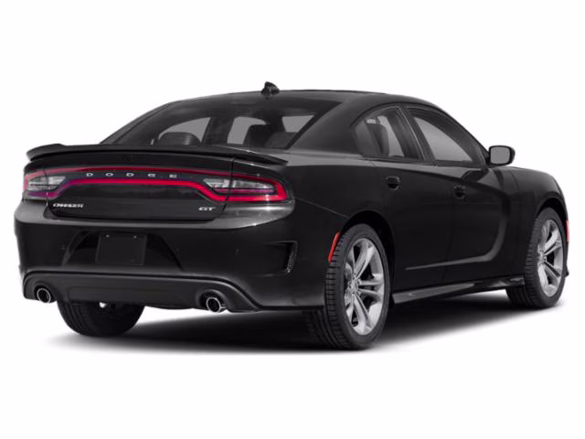 2021 Pitch Black Clearcoat Dodge Charger GT AWD Sedan