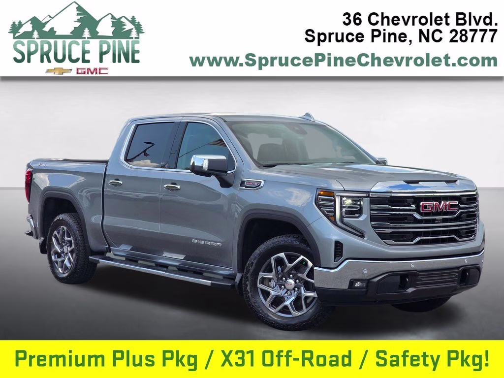 2026 Sterling Metallic GMC Sierra 1500 SLT 4X4 Truck