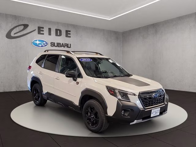 2022 Crystal White Pearl Subaru Forester Wilderness AWD SUV