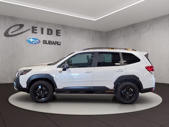2022 Crystal White Pearl Subaru Forester Wilderness AWD SUV