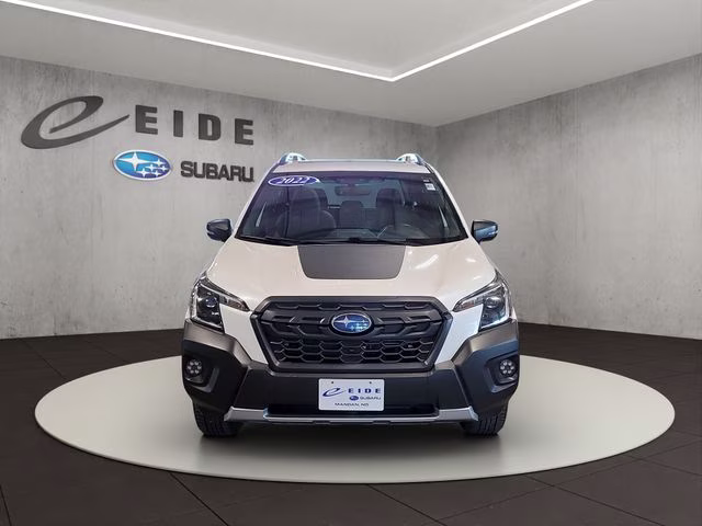 2022 Crystal White Pearl Subaru Forester Wilderness AWD SUV