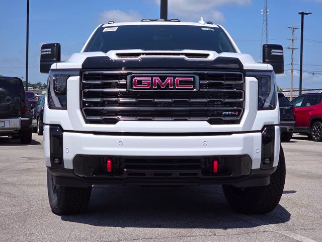 2026 Summit White GMC Sierra 2500HD AT4 4X4 Truck
