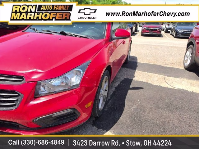 2015 Red Hot Chevrolet Cruze 2LT FWD Sedan