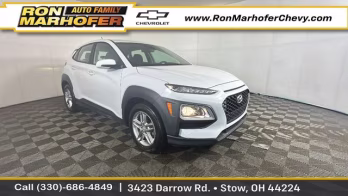 2021 Chalk White Hyundai Kona SE AWD SUV