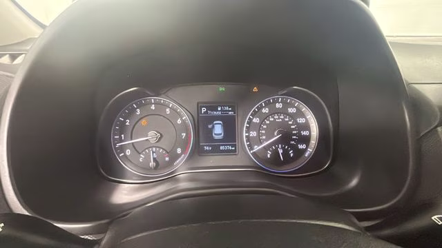 2021 Chalk White Hyundai Kona SE AWD SUV