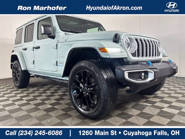 2024 Earl Clearcoat Jeep Wrangler Sahara 4xe 4X4 SUV
