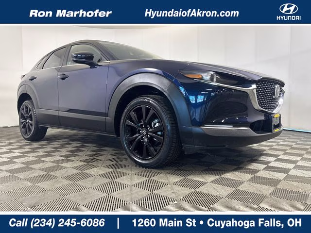 2024 Deep Crystal Blue Mica Mazda CX-30 2.5 S Select Sport AWD SUV