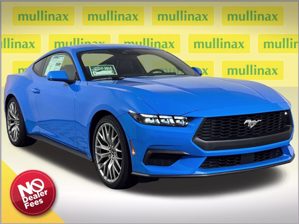2026 Grabber Blue Metallic Ford Mustang EcoBoost Premium RWD Coupe
