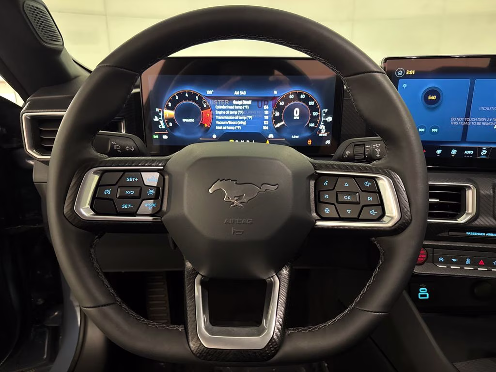 2026 Vapor Blue Metallic Ford Mustang EcoBoost Premium RWD Coupe