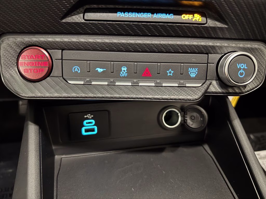 2026 Carbonized Gray Metallic Ford Mustang EcoBoost Premium RWD Coupe