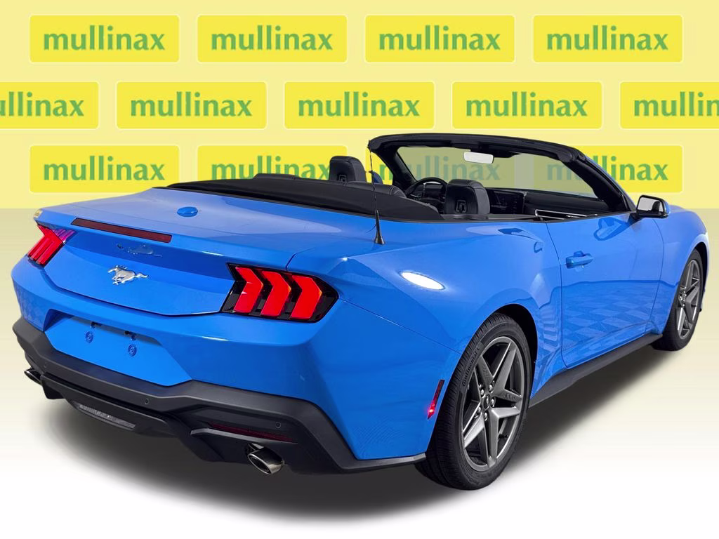 2026 Grabber Blue Metallic Ford Mustang EcoBoost Premium RWD Convertible