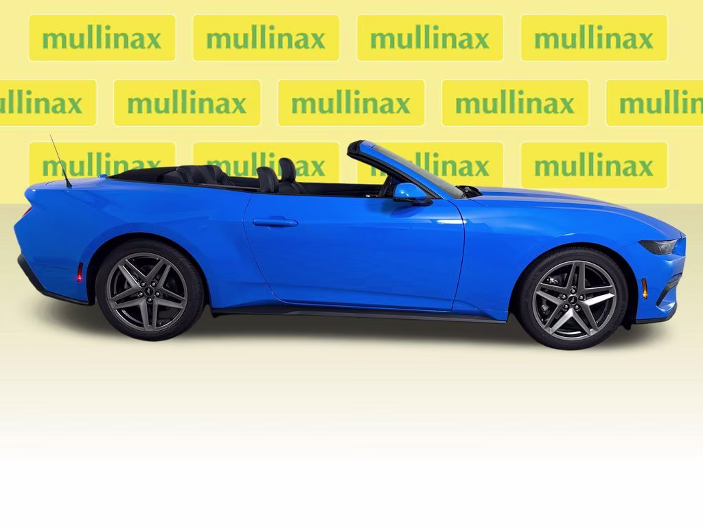 2026 Grabber Blue Metallic Ford Mustang EcoBoost Premium RWD Convertible