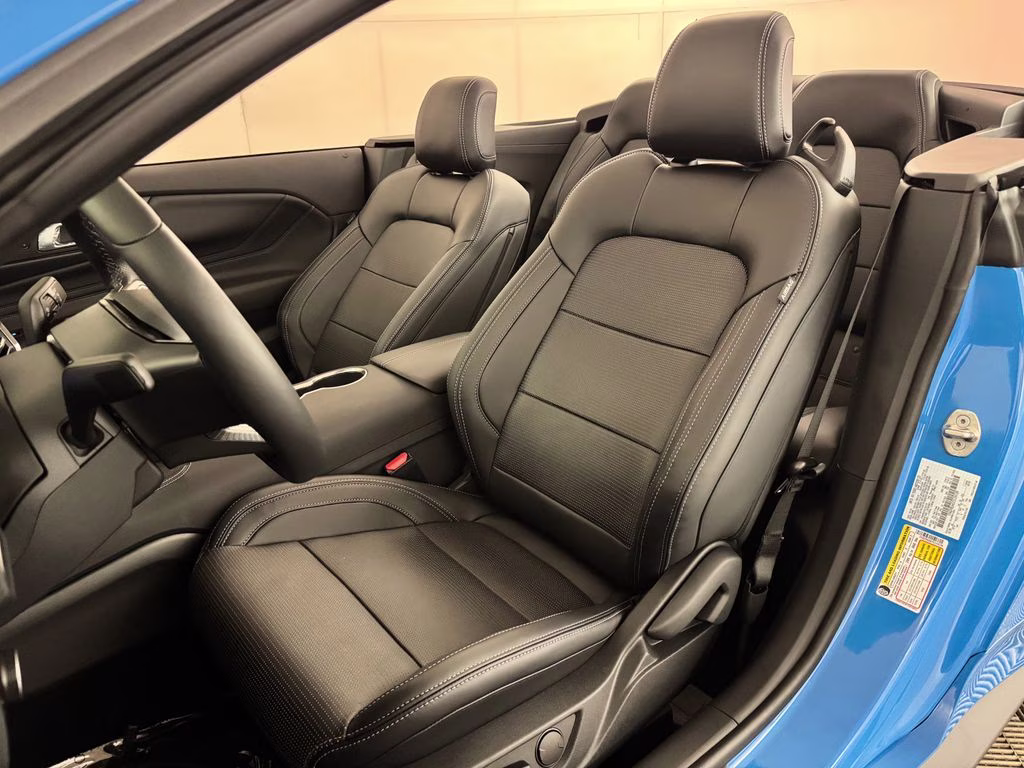 2026 Grabber Blue Metallic Ford Mustang EcoBoost Premium RWD Convertible
