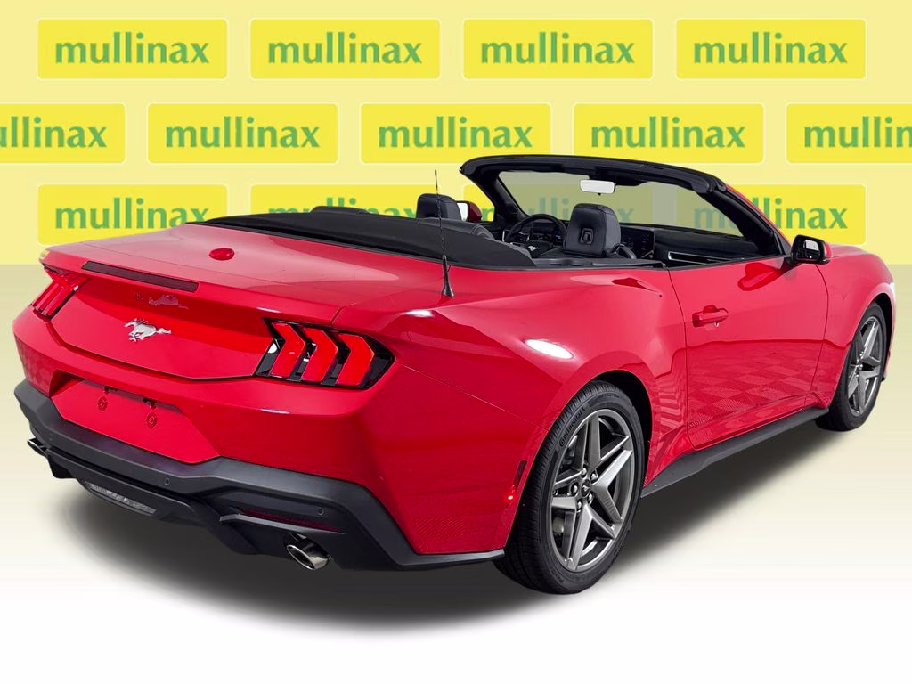 2026 Race Red Ford Mustang EcoBoost Premium RWD Convertible