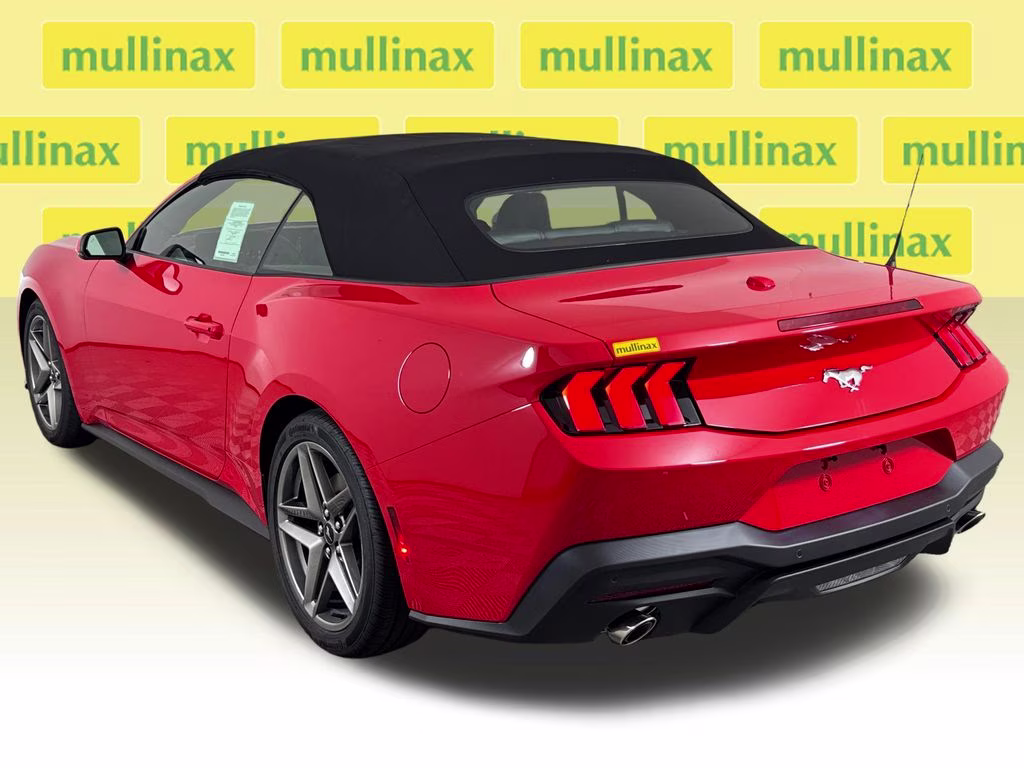 2026 Race Red Ford Mustang EcoBoost Premium RWD Convertible