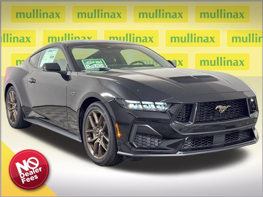 2026 Shadow Black Ford Mustang GT Premium RWD Coupe