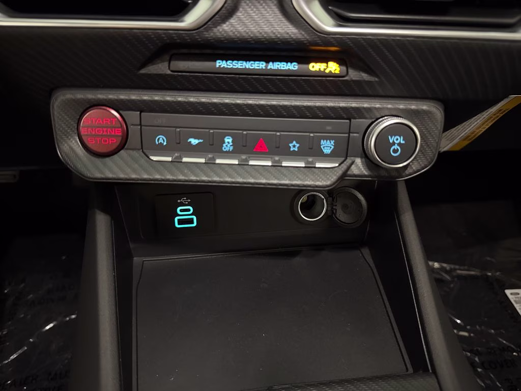 2026 Vapor Blue Metallic Ford Mustang EcoBoost Premium RWD Coupe