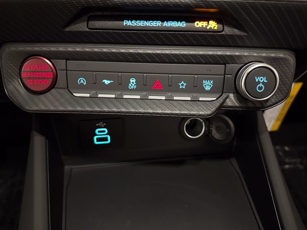 2026 Grabber Blue Metallic Ford Mustang EcoBoost Premium RWD Coupe