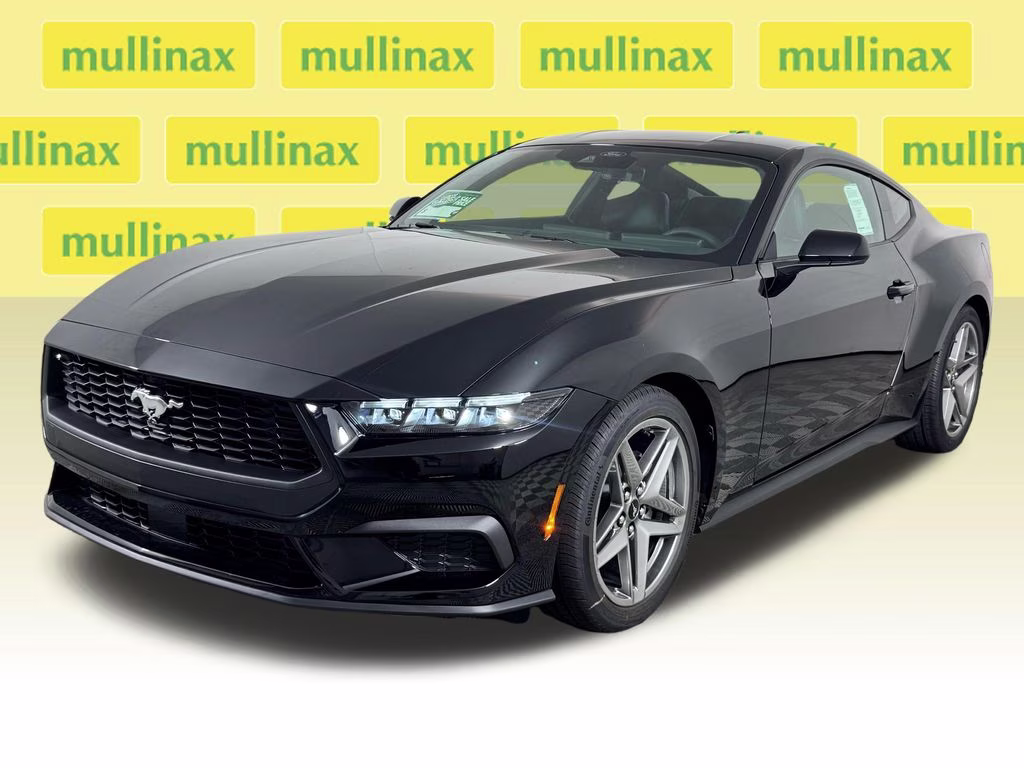 2026 Shadow Black Ford Mustang EcoBoost Premium RWD Coupe