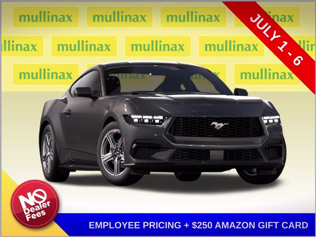 2026 Carbonized Gray Metallic Ford Mustang EcoBoost RWD Coupe