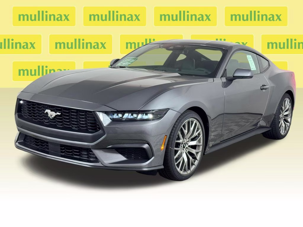 2026 Carbonized Gray Metallic Ford Mustang EcoBoost Premium RWD Coupe