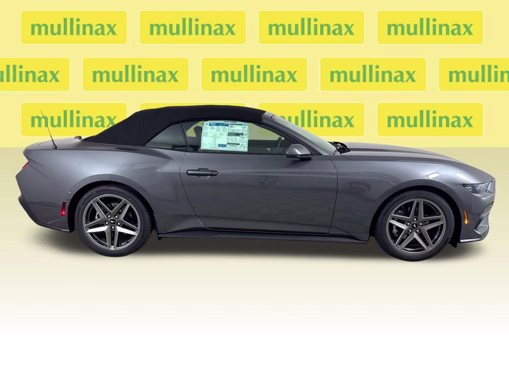 2026 Carbonized Gray Metallic Ford Mustang EcoBoost Premium RWD Convertible